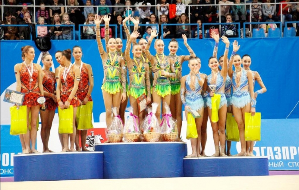 Moskvada bədii gimnastika mövsümü bazar günü başa çatıb