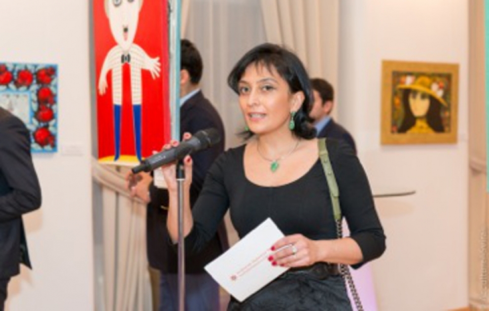 Vyanada rəssam Şamo Abbasovun əsərlərinin sərgisi açılıb
