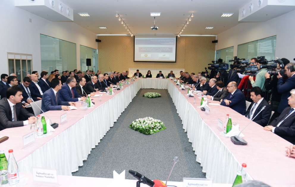 Ölkə iqtisadiyyatının inkişafında sahibkarlığın roluna həsr olunmuş tədbir keçirilib