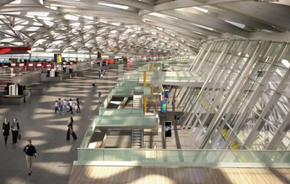 Heydər Əliyev Beynəlxalq Aeroportunda yeni aerovağzal kompleksi