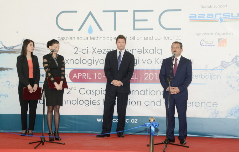 İkinci Xəzər Beynəlxalq su texnologiyaları sərgisində ən son innovativ məhsullar nümayiş etdirilir