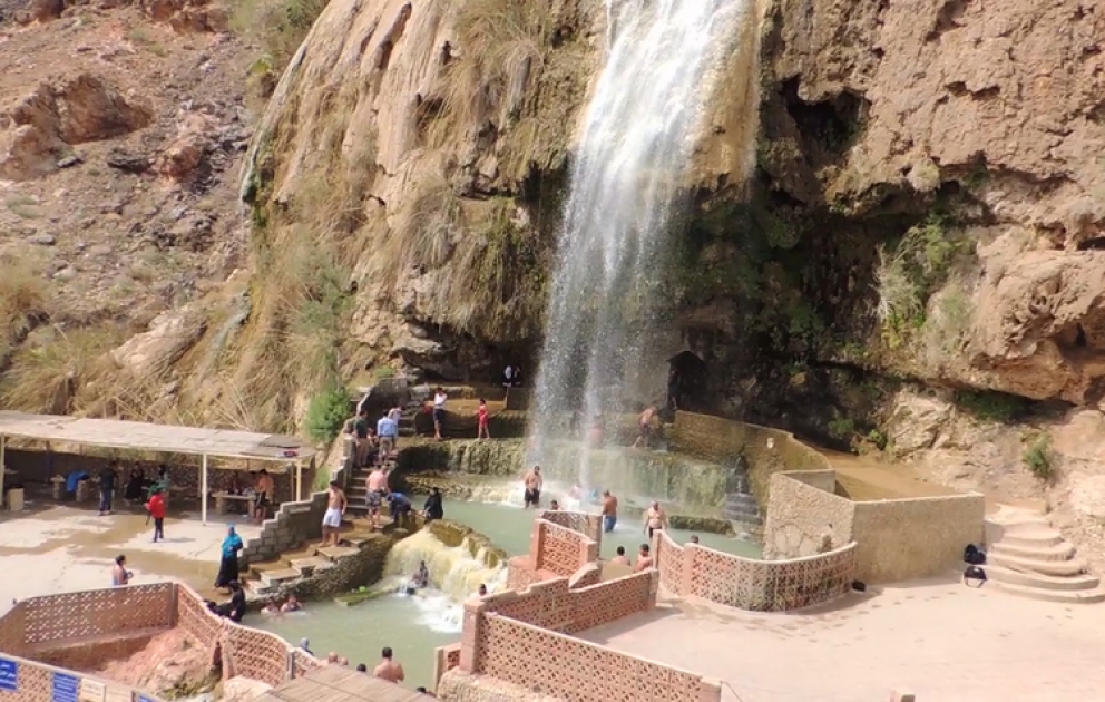İordaniyadakı “Mayn hammamat” qaynar mineral bulaqları sağlamlıq bəxş edir