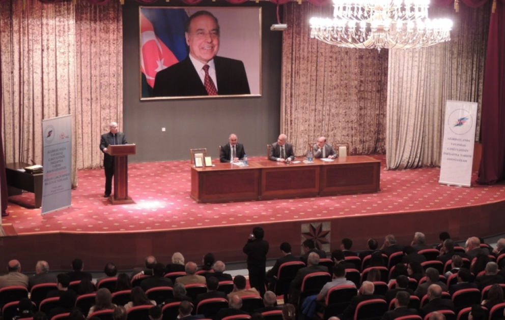 Yevlaxda “Sərsəng harayı” layihəsi çərçivəsində regional toplantı keçirilib