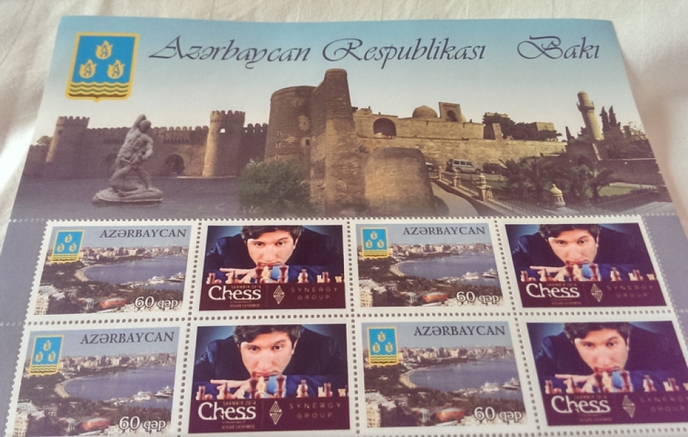 Azərbaycan şahmatçısı Vüqar Həşimovun xatirəsinə marka hazırlanıb