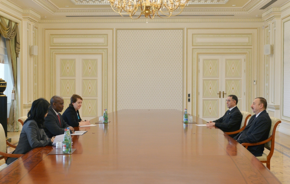 President Ilham Aliyev receives World Bank Regional Director for South Caucasus