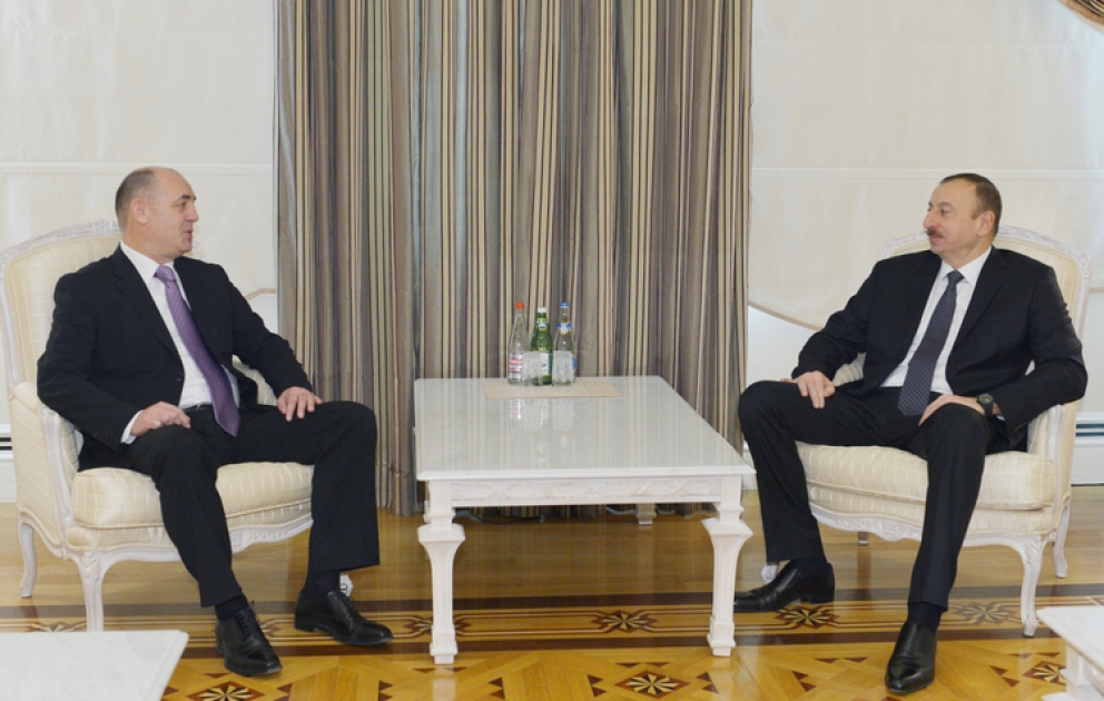 Azerbaijani President receives outgoing Serbian Ambassador