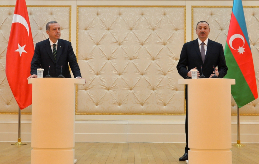President Ilham Aliyev, PM Recep Tayyip Erdogan give joint press conference
