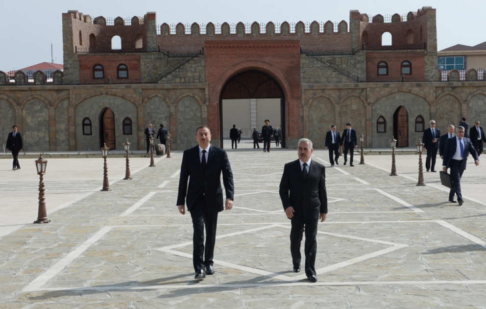 President Ilham Aliyev visits “Nakhchivangala” History and Architecture Museum Complex