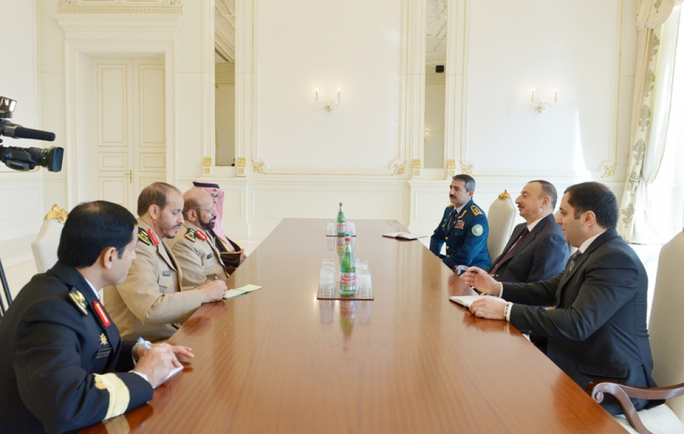 President Ilham Aliyev received delegation led by General Director of Border Guard of Kingdom of Saudi Arabia
