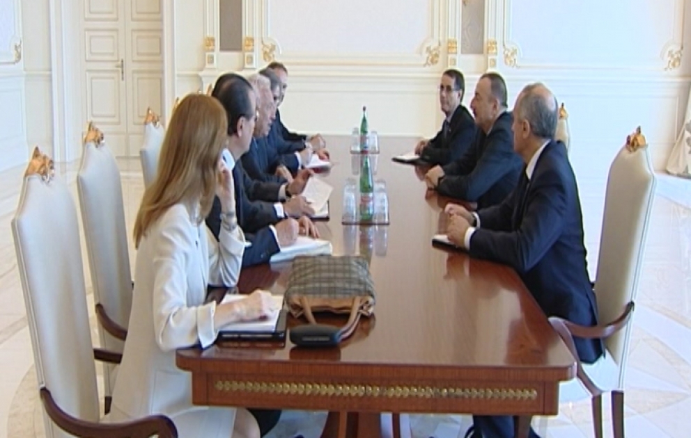 President Ilham Aliyev received delegation led by Minister of Foreign Affairs and Cooperation of the Kingdom of Spain