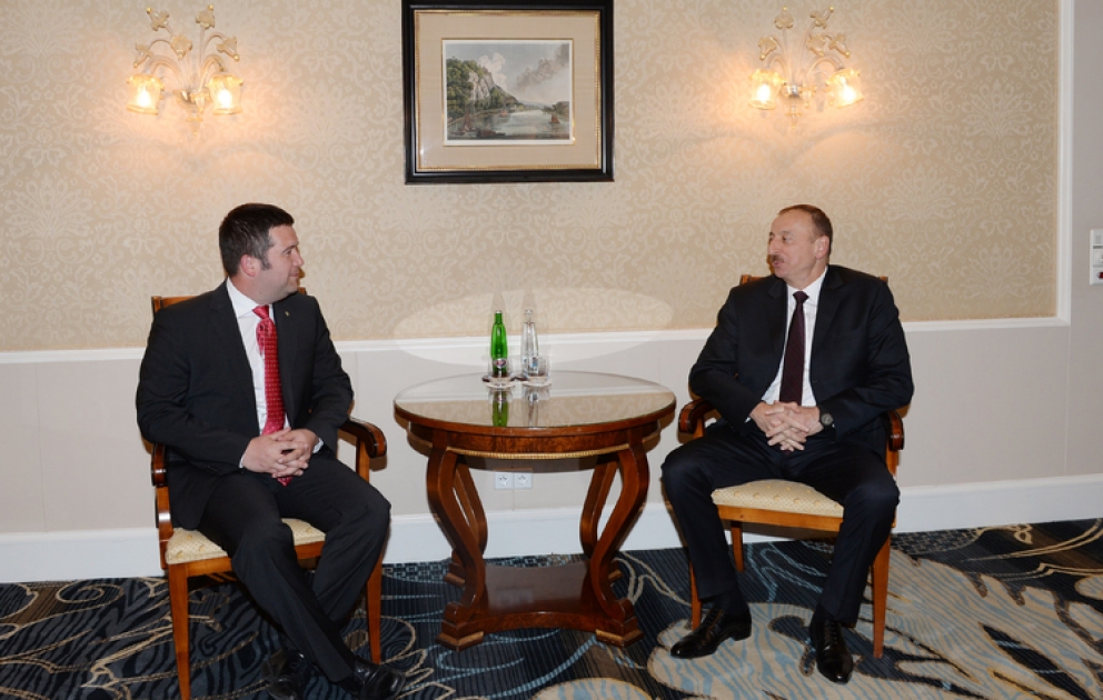 President Ilham Aliyev met with Chairman of Chamber of Deputies of Czech Republic, head of Czech Republic-Azerbaijan interparliamentary friendship group Jan Hamacek