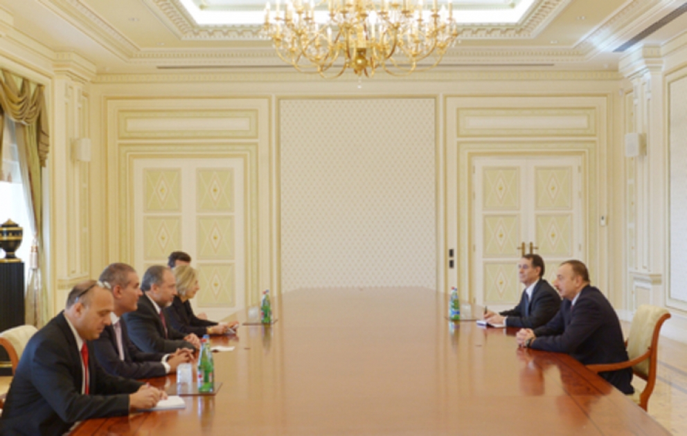 President Ilham Aliyev received Israeli FM
