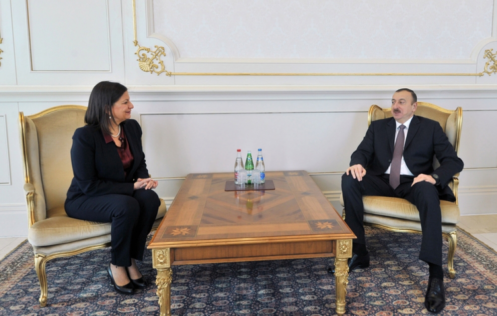 Neue Botschafterin von Mexiko ihr Beglaubigungsschreiben Aserbaidschans Präsident Ilham Aliyev überreicht
