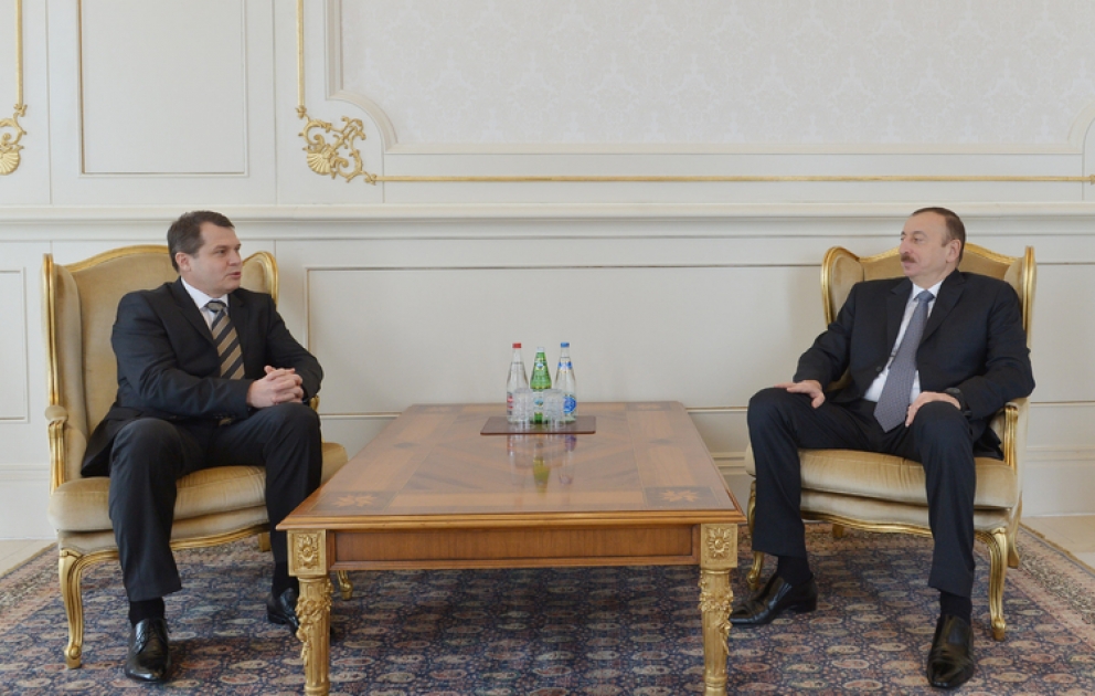 Le président Ilham Aliyev a reçu les lettres de créance du nouvel ambassadeur de la République tchèque en Azerbaïdjan