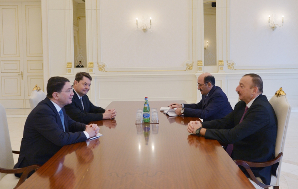 Le Président Ilham Aliyev a reçu le Secrétaire général de l’Organisation Mondiale du Tourisme