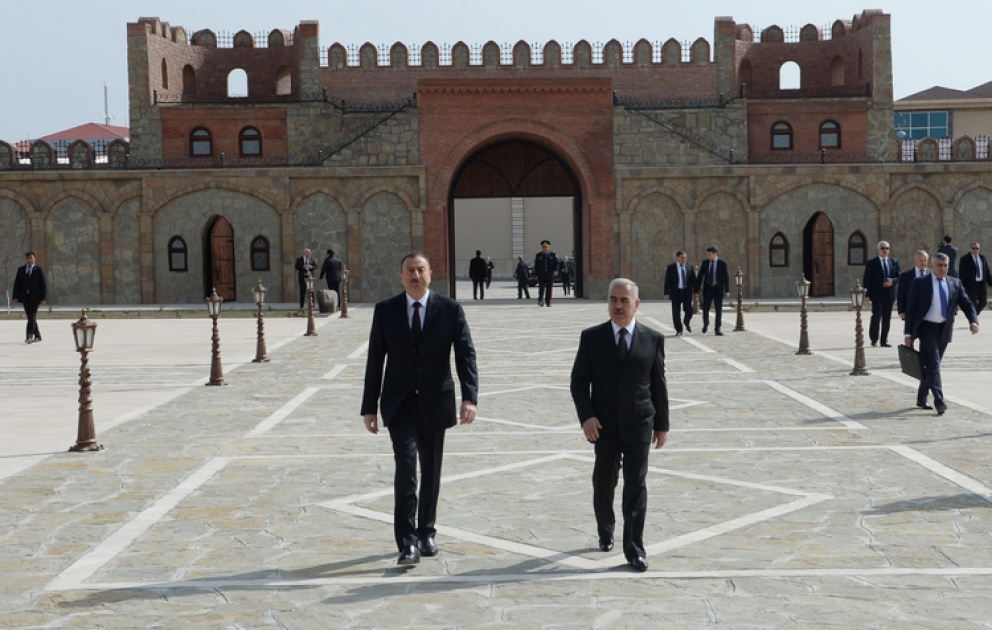 Le président Ilham Aliyev a visité le Musée historique et architectural «Nakhitchevangala»