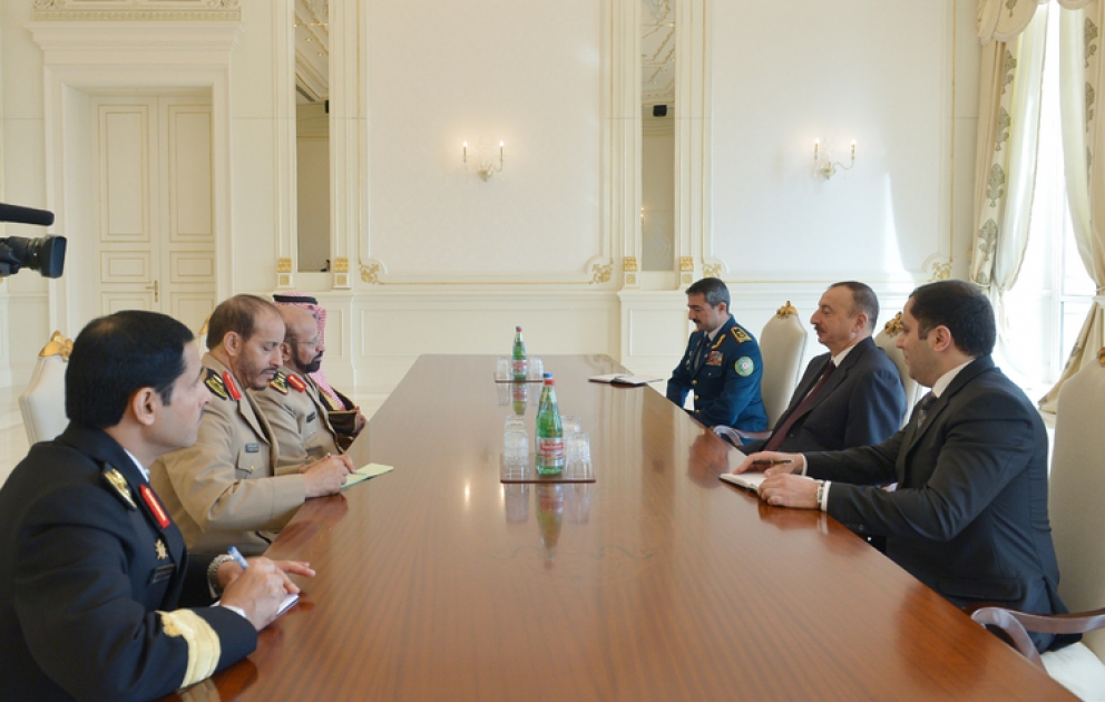 Le président azerbaïdjanais Ilham Aliyev a reçu la délégation conduite par le directeur général du Service de frontières du Royaume d’Arabie Saoudite
