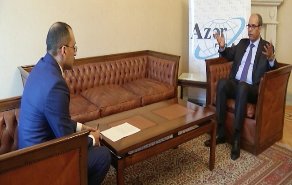 “Səfir saatı”nın qonağı Mərakeş Krallığının Azərbaycandakı səfiri Həsən Hamidir
