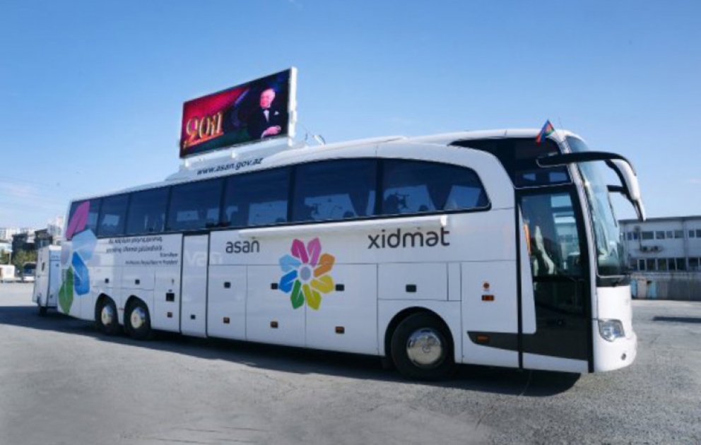 В «АSAN Xidmət» запустили передвижную службу