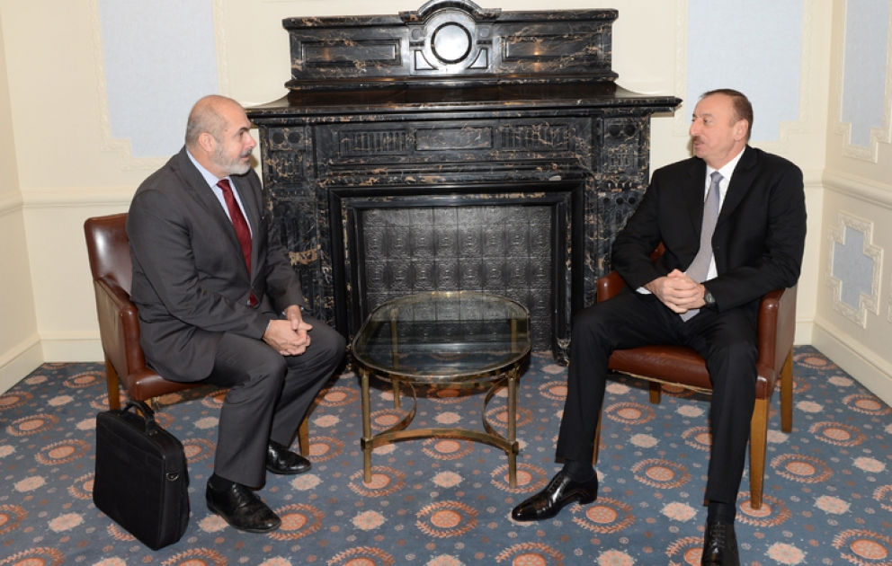 Bruxelles : Entretien du président azerbaïdjanais Ilham Aliyev avec le représentant spécial de l’UE pour le Caucase du Sud Philippe Lefort