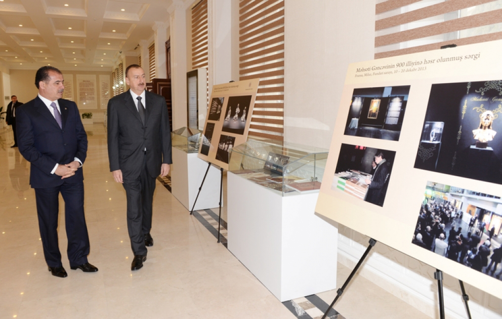 Visite à Gandja du Président de la République M. Ilham Aliyev