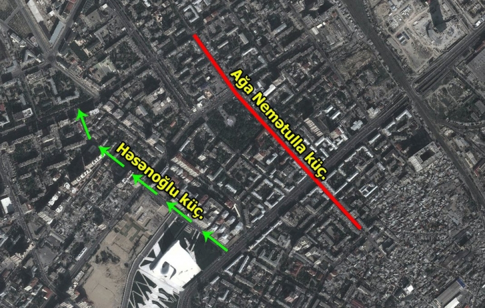 Bakıda daha bir yolda hərəkət məhdudlaşdırılacaq