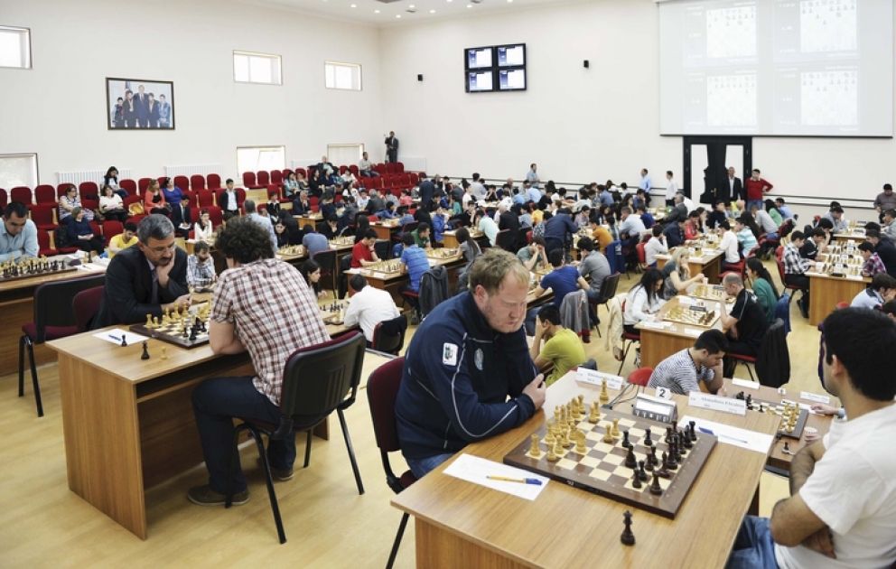 “Naxçıvan Open-2014” Beynəlxalq şahmat festivalının birinci turunun nəticələri məlum olub
