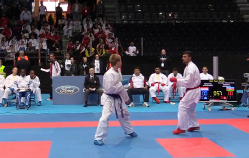 Karate üzrə Azərbaycan millisi komanda kumite yarışlarında Avropa çempionatının qalibi olub
