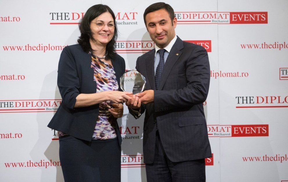 ARDNŞ-in Rumıniya nümayəndəliyi “Romanian Energy Awards-2013” mükafatı ilə təltif olunub
