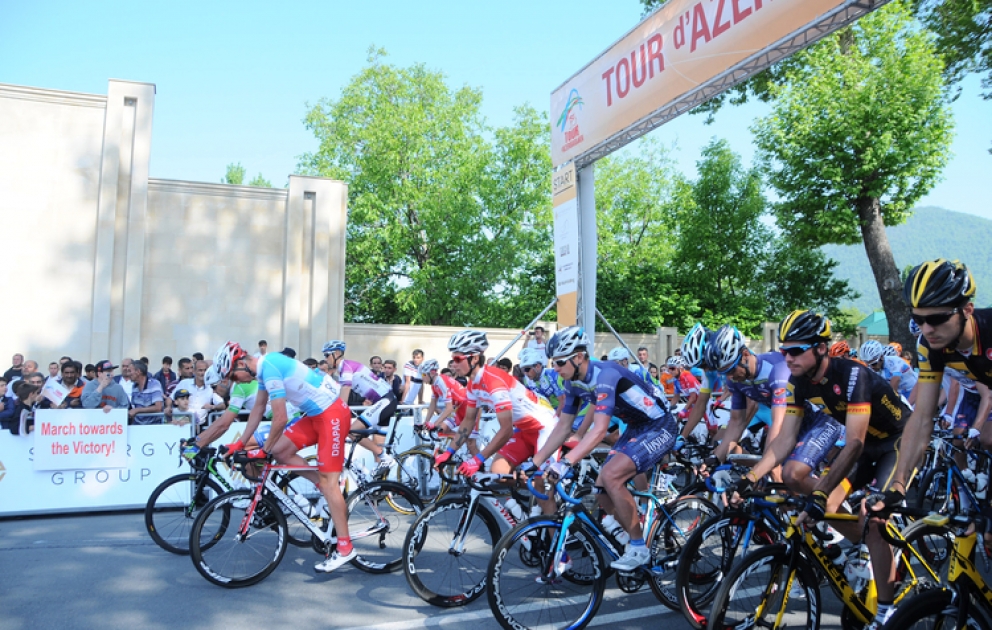 “Tour d`Azerbaidjan-2014” beynəlxalq veloyürüşün üçüncü mərhələsinə start verilib