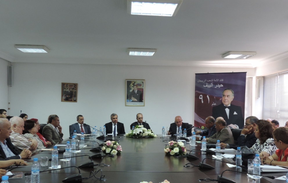 Rabatda ulu öndər Heydər Əliyevin anadan olmasının 91 illiyinə həsr olunmuş simpozium keçirilib