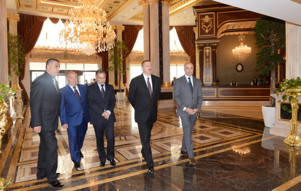 Şamaxı rayonunda “Şamaxı Palace Platinum By Rixos” otel kompleksinin açılışı olub