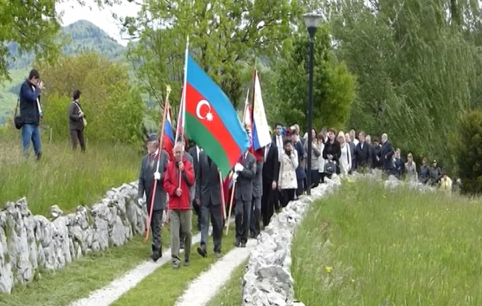 Sloveniyada 28 May - Respublika Günü münasibətilə silsilə tədbirlər keçirilib