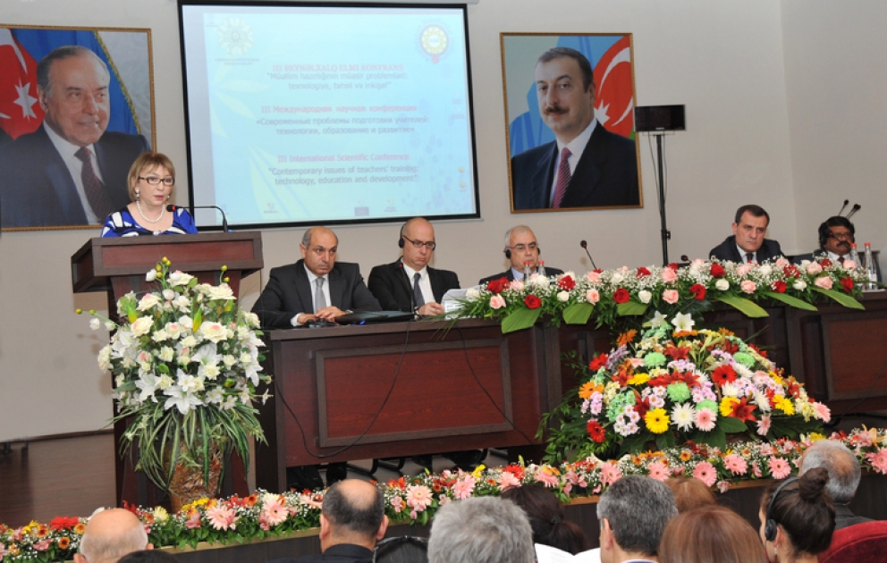 Bakıda “Müəllim hazırlığının müasir problemləri: texnologiya, təhsil və inkişaf” mövzusunda Beynəlxalq konfrans işə başlayıb