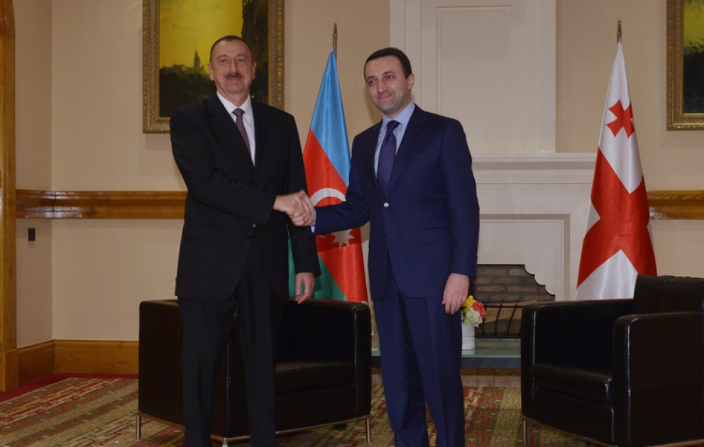 President Ilham Aliyev met with Prime Minister of Georgia Irakli Garibashvili in Tbilisi