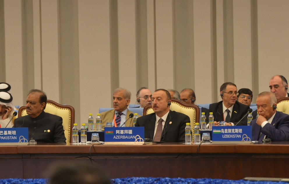 President Ilham Aliyev attended the 4th Summit of the Conference on Interaction and Confidence Building Measures in Asia