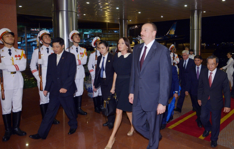 Staatsbesuch von Aserbaidschans Präsident Ilham Aliyev in Vietnam
