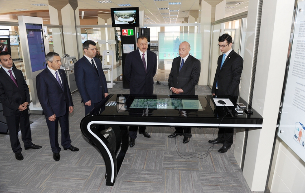 Le président azerbaïdjanais Ilham Aliyev a assisté à l’ouverture du 4e Centre du service ASAN à Bakou de l'Agence Nationale des Services à la personne et des Innovations sociales