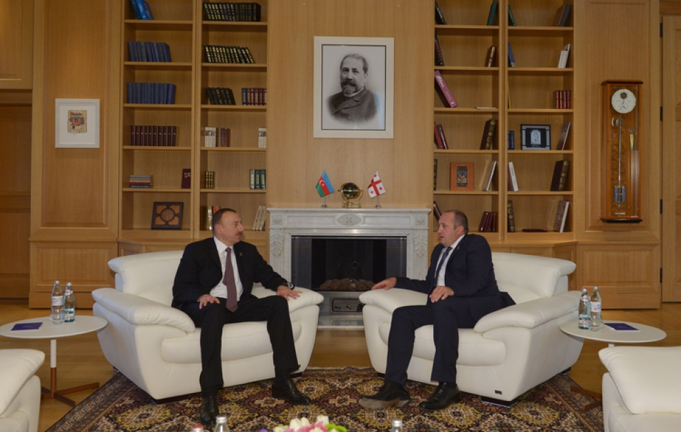 Entretien avec le président géorgien Guiorgui Margvelachvili