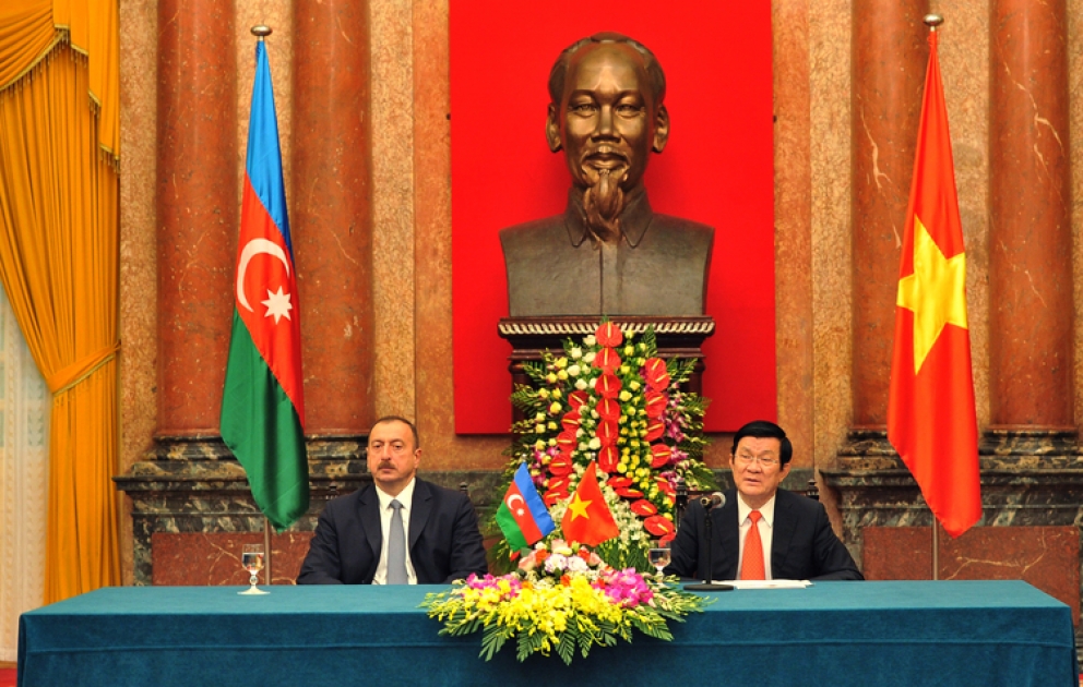 Les présidents azerbaïdjanais et vietnamien ont tenu une conférence de presse