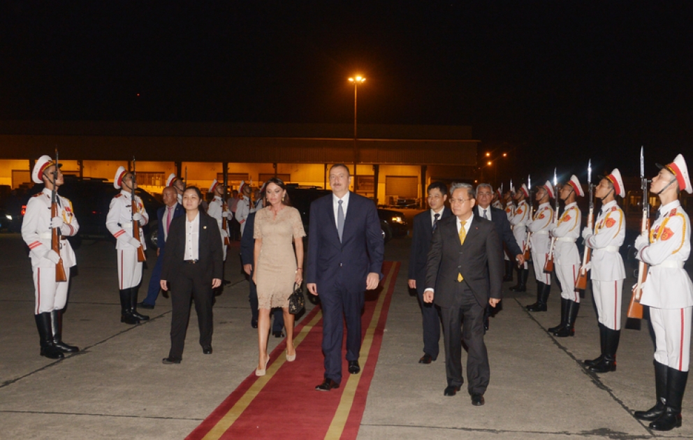 Le président Ilham Aliyev a terminé sa visite d’Etat au Vietnam