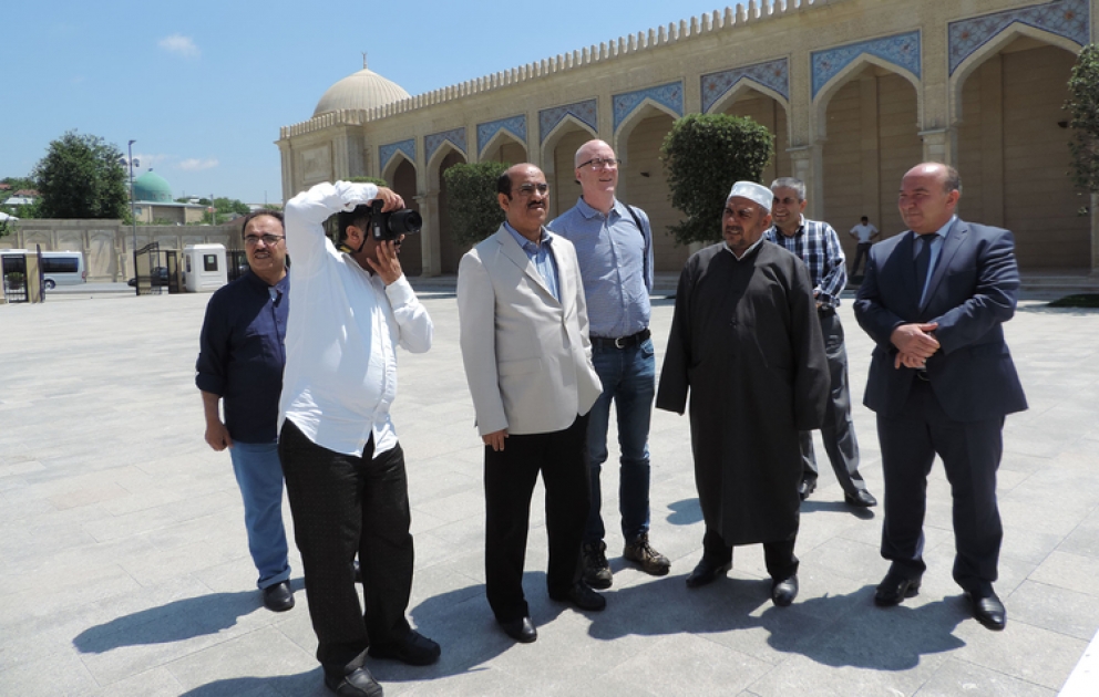 Participants of NACO Baku meeting view Juma Mosque and Astrophysical Observatory in Shamakhi