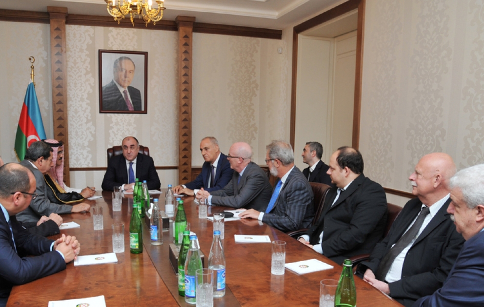 Participants of NACO Baku session meet Azerbaijani FM