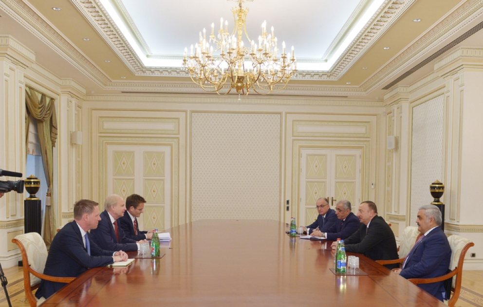 President Ilham Aliyev received the Chief Executive Officer of bp
