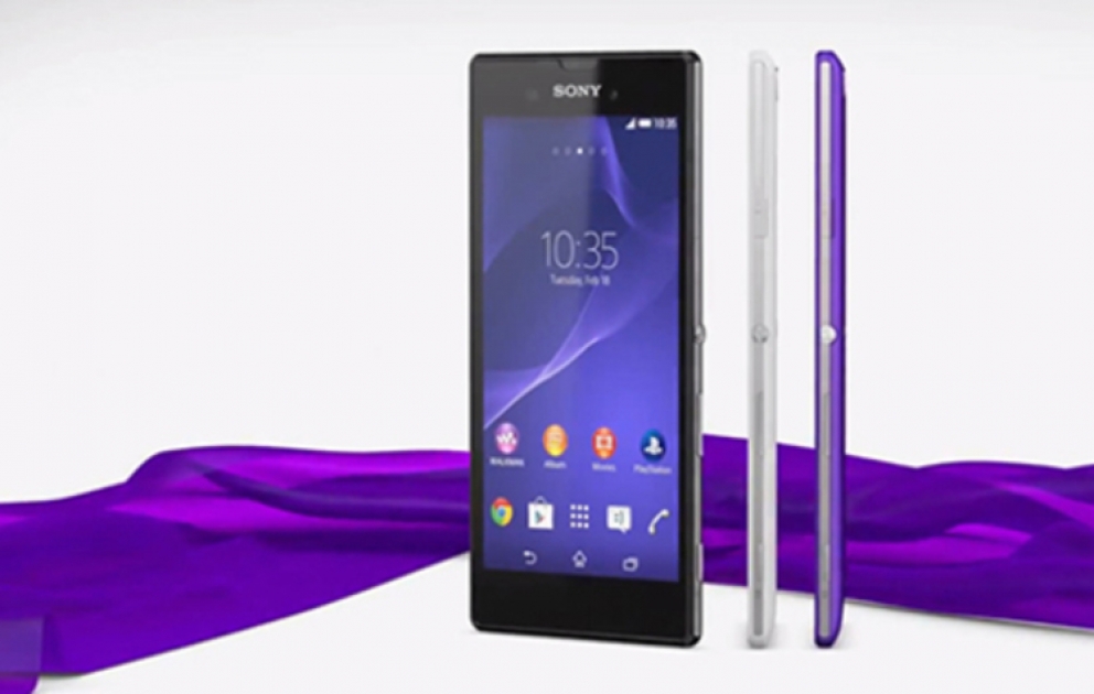 Sony şirkəti dünyanın ən nazik smartfonu kimi qələmə verilən Xperia T3 modelini təqdim edib