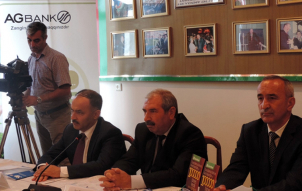 Şabran və ətraf rayonlardan olan 43 sahibkara 808 min manat güzəştli kredit verilib