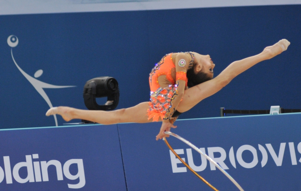 Bakıda bədii gimnastika üzrə XXX Avropa çempionatının təntənəli açılış mərasimi keçirilib