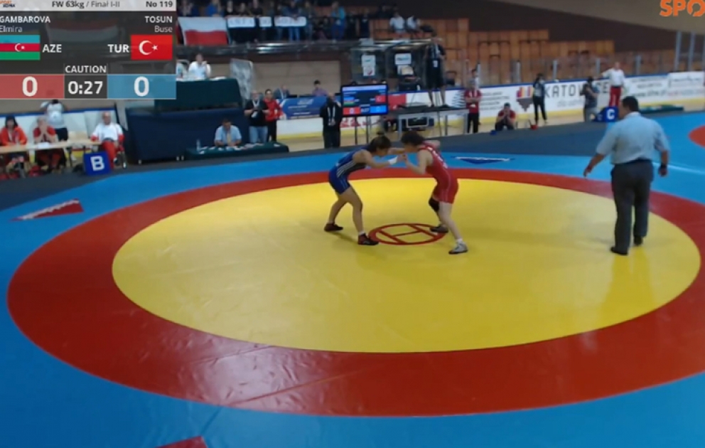 Güləş üzrə Avropa çempionatında idmançımız daha bir medal qazanıb