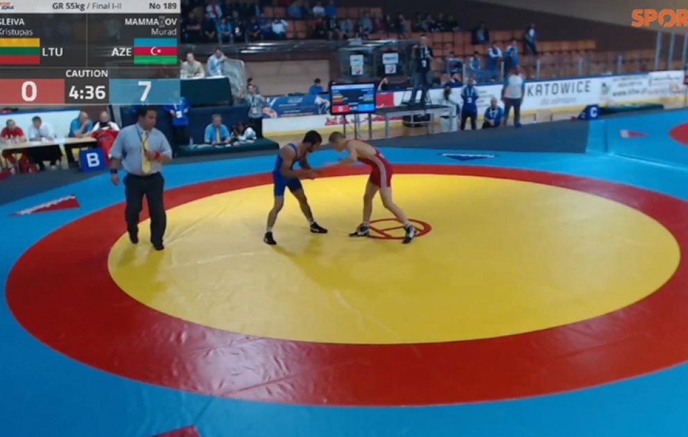 Avropa çempionatında güləşçilərimiz 2 qızıl medal qazanıb