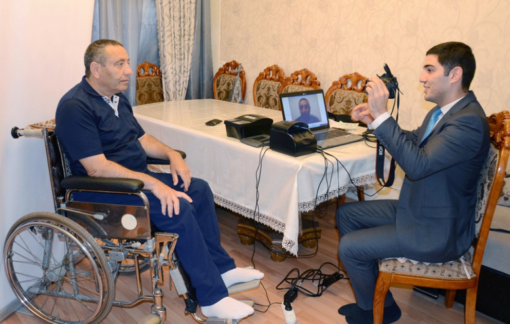 “ASAN xidmət” bir qrup Qarabağ müharibəsi veteranına ödənişsiz əsaslarla yeni ümumvətəndaş pasportları verib